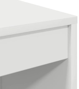 Íróasztal Fehér Kiegyensúlyozott fa Közepes Minimalista
