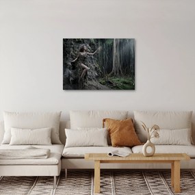 Kép - erdei tündér (70x50 cm)
