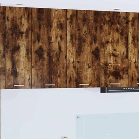 Függő szekrény Riga Füstölt tölgy 80 x 31 x 80 cm Faanyag