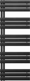 Solaro Design törölközőszárító radiátor 1600x600 mm fekete
