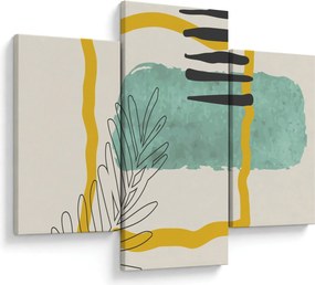 Kép - Absztrakt lapok N⁰2 (90x60 cm)