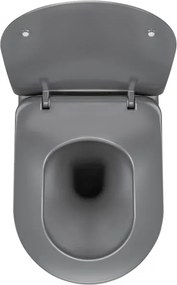 Peonia PN WC + tető antracit, titanium