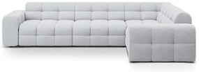 Világosszürke sarokkanapé (jobb oldali-L alakú) Kendal – Micadoni