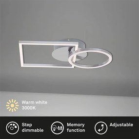 Briloner 3114-018 - LED Dimmelhető mennyezeti lámpa FRAME LED/19,6W/230V 3000K