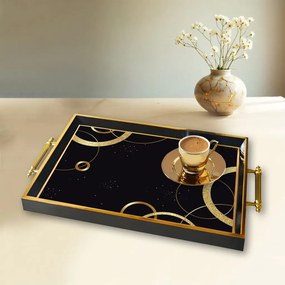 Üveg tálca, 38×24 cm – TPA9914