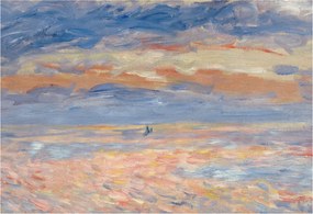 Dekoratív fotótapéta falra Egyszerű összeszerelés Tengeri tájkép 152x104 Ragasztó