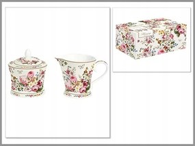 Cukortartó tejcsokoládé színes virágok