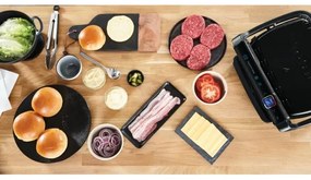 Tefal - Kontakt grill OPTIGRILL ELITE 2000W/230V fekete