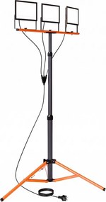 LED reflektor állvánnyal 3xLED/100W/230V 4500K IP65 fekete/narancssárga