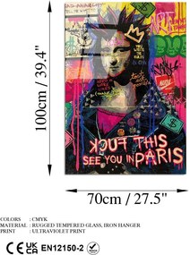 Üvegkép, 70×100 cm – UV-789