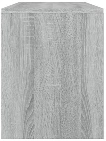 szürke sonoma színű szerelt fa fésülködőszék 70 x 35 x 45 cm