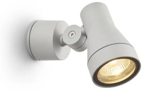 RENDL R10388 DIREZZA kültéri lámpa, fali irányított fényű IP54 ezüstszürke