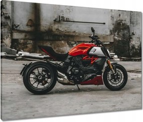 Vászonkép 80x60 Piros Ducati Motorkerékpár