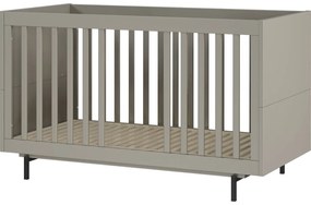 Szürke gyerekágy ágyráccsal 70x140 cm Tomino – Germania