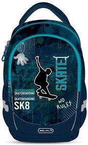 Iskolatáska, cipzáras, BELMIL Leisure Plus Skate, gördeszka (BL338874F)