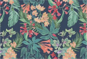 Fotótapéta Fali ragasztó Szett Trópusi virágok 152x104 Ragasztó