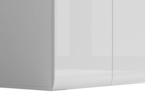 Vitrin Azteca Trio SFK1W1D/14/9 (Fehér + Fényes fehér). 1004831