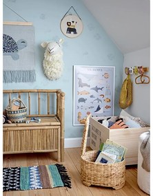 Gyerek rattan vállfa Aranya – Bloomingville Mini