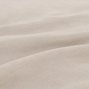 Tokio U sarokkanapé, 3 ágyneműtartóval, bársony, jobboldali, bézs