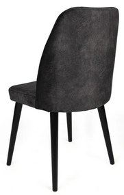 Alfa Anthracite and Black étkezőszékek, 2 db