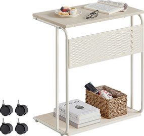 Mobil kisasztal MIREZO 55x33cm, bézs