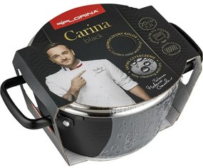 Florina Alumínium edény Carina Black 2,2 l, 20 cm, 20 cm átmérőjű