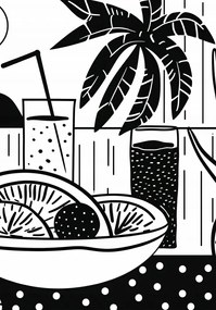 Poszter 70x100cm Trópusi játék