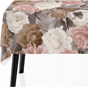 Abrosz Dekoratív Asztal 140x240 Rózsa Virágok 7705
