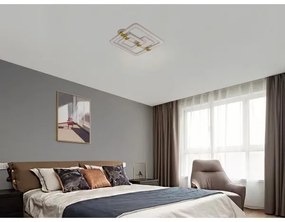 LED fényerőszabályozható mennyezeti lámpa LED/140W/230V 3000-6500K + távirányító