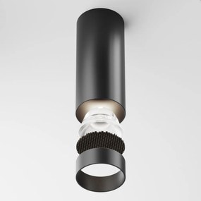MAYTONI C056CL-L12B4K-W-D-B Hengeres Mennyezeti Lámpa Fekete LED IP20