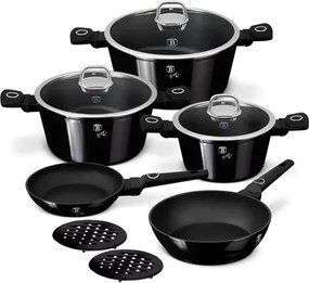 BerlingerHaus Black Vantage Collection 10 részes Edénykészlet (BH/8231)
