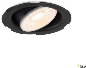 SLV UNIVERSAL DOWNLIGHT 1007090 Beépíthető spotlámpa 1x8W/LED 2700|3000|4000|6500K 560LM|610LM|680LM|640LM IP20
