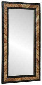 Tükör 90x2x50 cm Tömör Fa Akácia