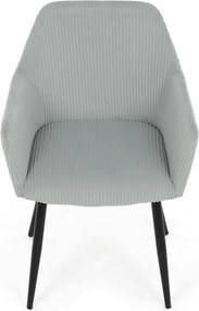 Étkezőszék kék kordbársony kárpittal – DCH-V4009 BLUE6