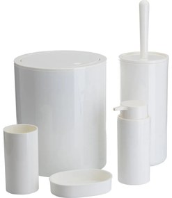 Fürdőszobai készlet CARMEN 5 db fehér