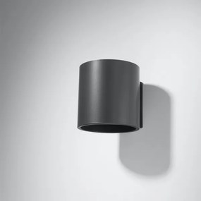 Sollux SL.0566 - ORBIS 1 fali lámpa 1xG9/40W/230V antracit