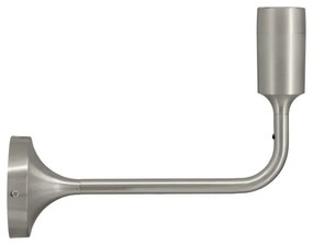 Ezüstszínű fém fali lámpa lámpabúra nélkül Santé – UMAGE