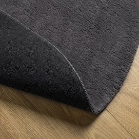 Területszőnyeg Antracit 100x200 cm Poliészter Csúszásmentes