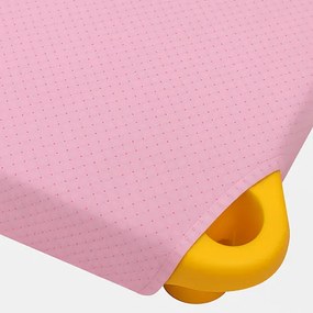 ovis pöttyös lepedő 58 x 133 rózsaszín