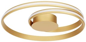 Redo 01-4358 - TORSION LED/40W/230V dimmelhető mennyezeti lámpatest, arany