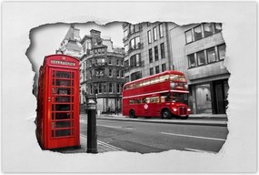 Poszterek 60x40 London Buszfülke
