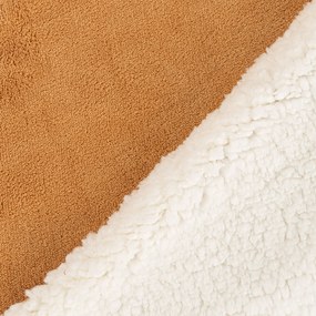 4Home gyapjú hatású pléd barna, 150 x 200 cm