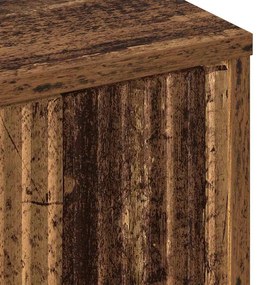 Fürdőszoba Székény tárolóval Régi fa 39 x 23.5 x 65 cm Faanyag