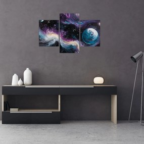 Kép - Festett univerzum (90x60 cm)