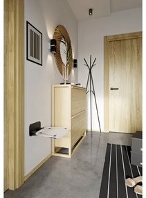 Ravak B8F0000060 - OVO felhajtható zuhanyülőke, fekete