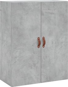 vidaXL betonszürke fali szekrény 69,5x34x90 cm