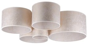 Duolla - Mennyezeti lámpa ROLLER PENTO 5xE27/60W/230V arany