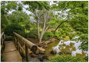 Poszterek 100x70 JapĂĄn kert JapĂĄn