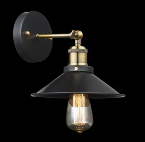 Globo 15053W Falikar fekete BxH:220x200, AL:260, exkl. 1xE27 60W 230V