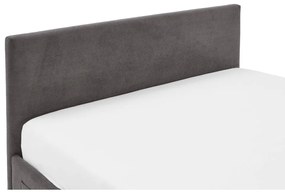 Antracitszürke kárpitozott gyerekágy ágyrács nélkül 140x200 cm Cool – Meise Möbel